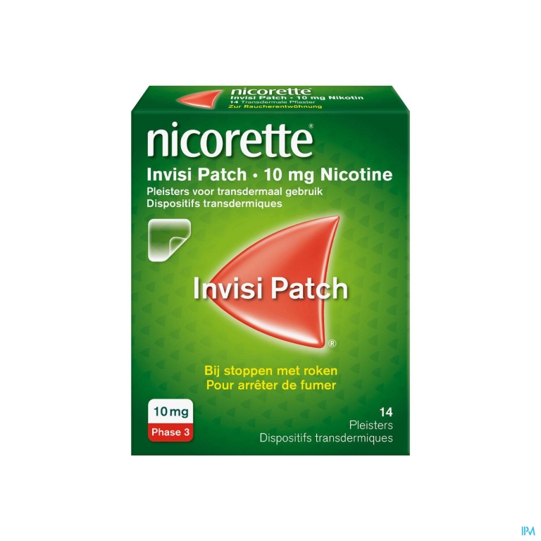 Nicorette Invisi 10mg Patch 14