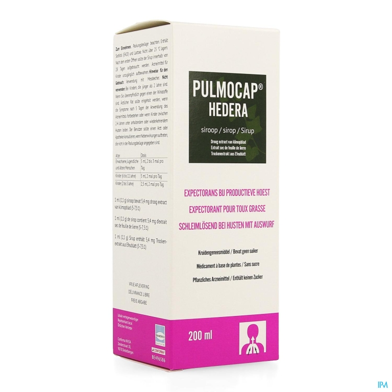 Pulmocap Hedera Siroop 200ml