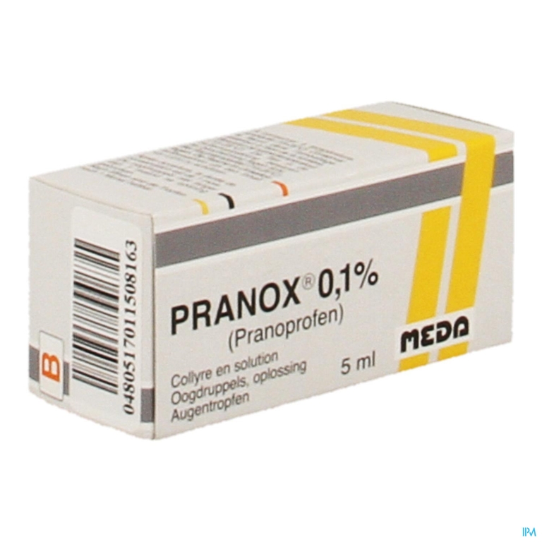 Pranox Collyre 5ml 0,1 %