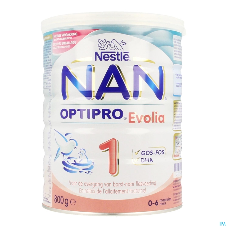 Nan Optipro Evolia 1 Melkpoeder 800g