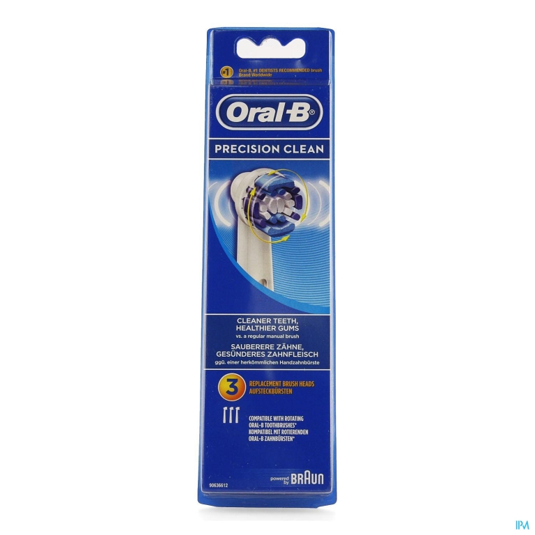 Oral B Refill Eb20-3 Precision Clean 3