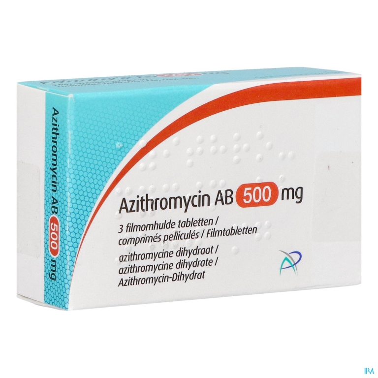 Azithromycin Ab 500mg Filmomh Tabl 3 X 500mg