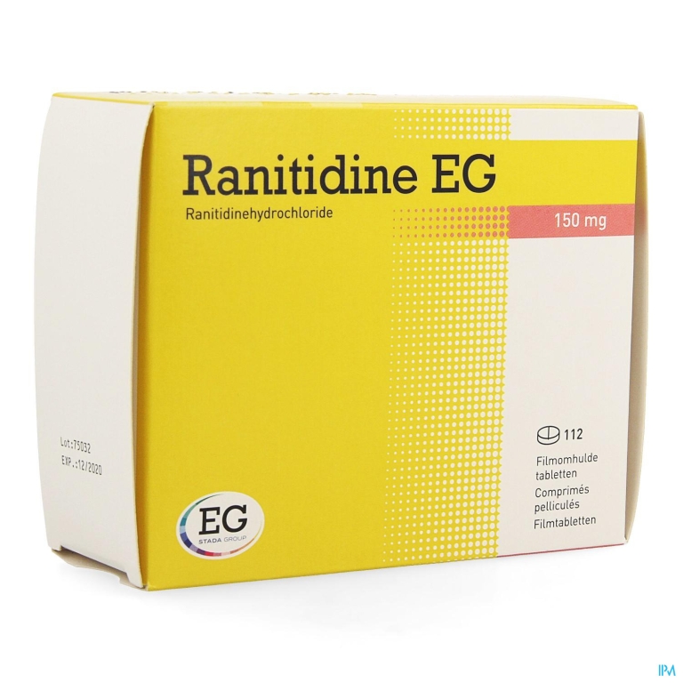 Ranitidine EG Comp 112X150Mg