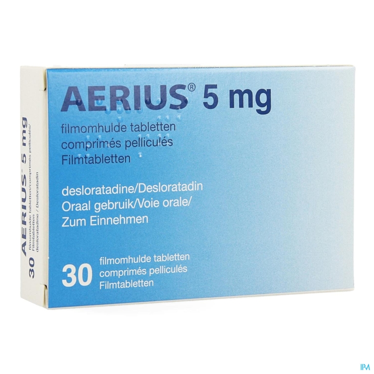 Aerius 5mg Pi Pharma Filmomh Tabl 30 X 5mg Pip