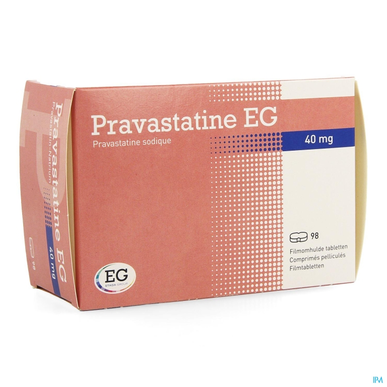 Pravastatine EG Tabl 98X40Mg