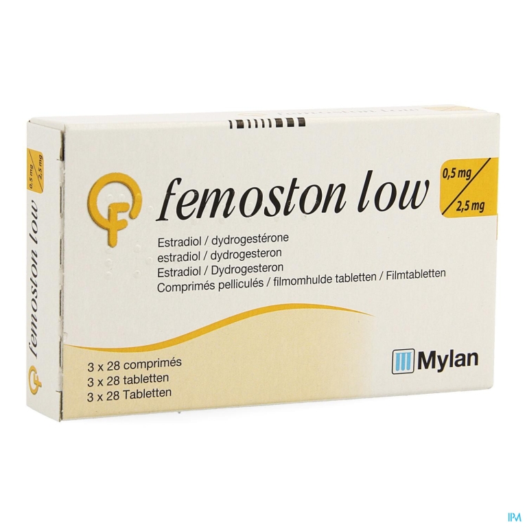 Femoston Low 0,5mg/2.5mg Omhulde Tabl 84