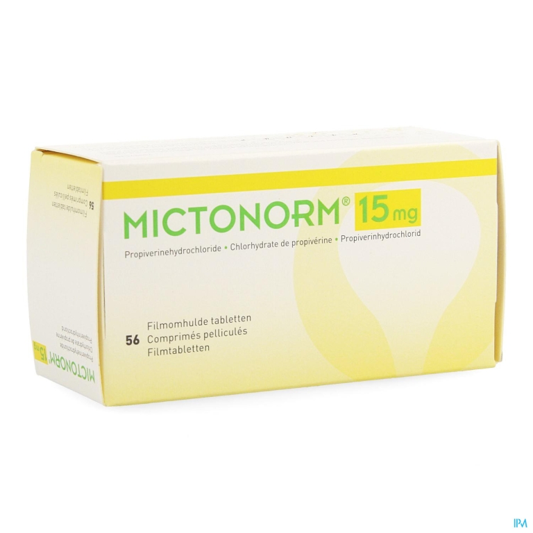 Mictonorm 15mg Omhulde Tabl 56