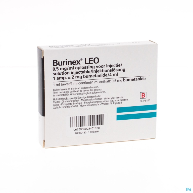 Burinex Amp 5 X 2mg/4ml