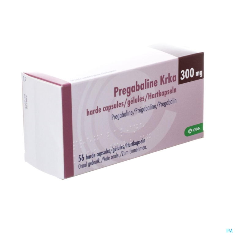 Pregabaline Krka 300mg Harde Caps 56 X300mg