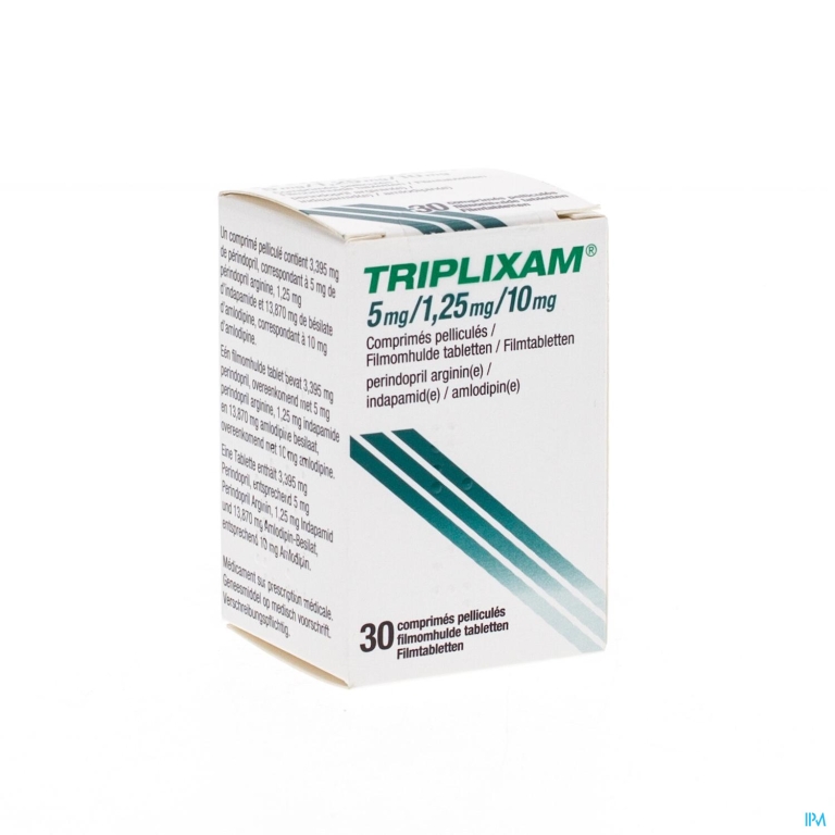 Triplixam 5mg/1,25mg/10mg Filmomh Comp 30