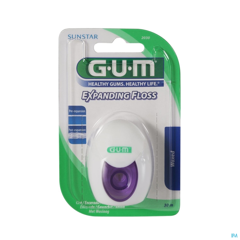 Gum Dentalfloss Expanding Floss 30m 2030
