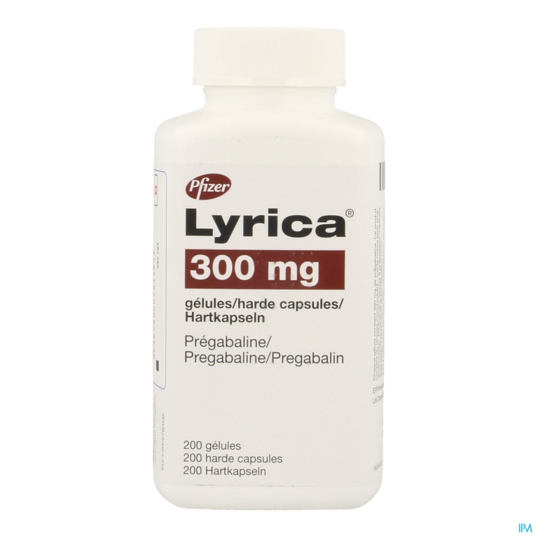 Lyrica 300mg Harde Caps 200 X 300mg