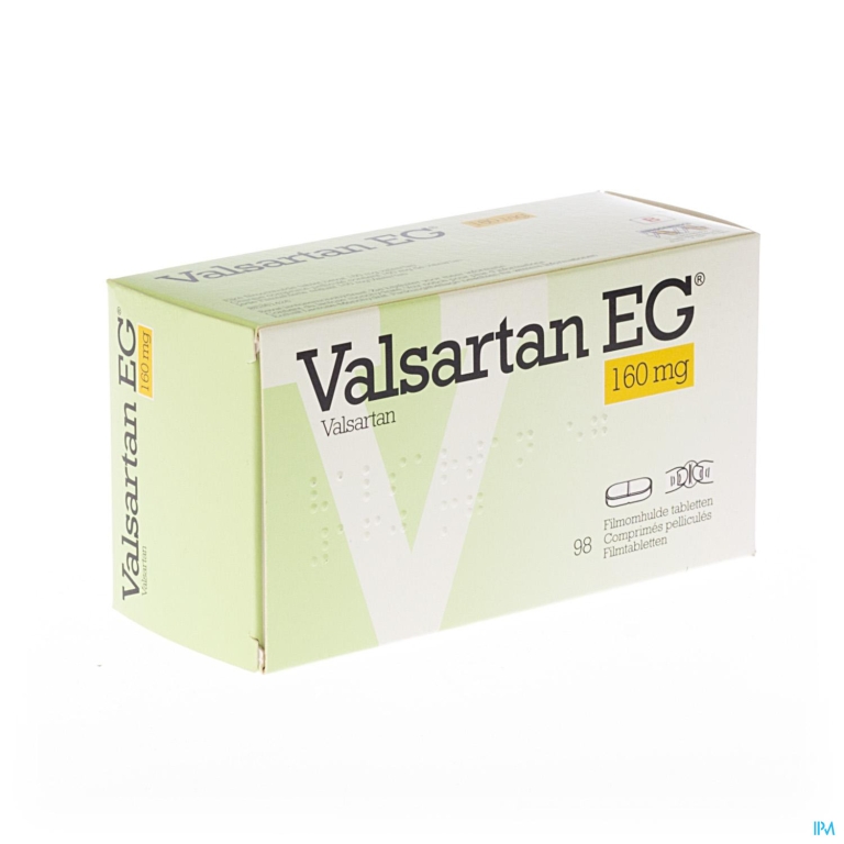 Valsartan EG 160 Mg Filmomh Tabl 98 X 160 Mg