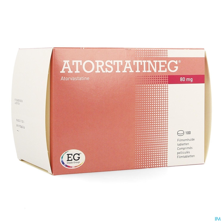 Atorstatineg 80 Mg Filmomh Tabl 100