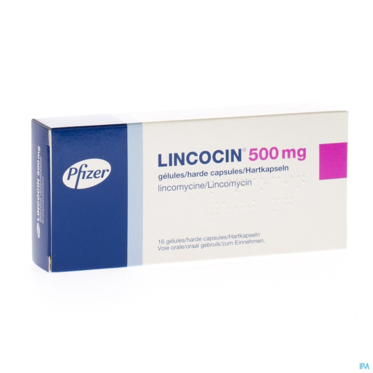 Lincocin Caps 16 X 500mg