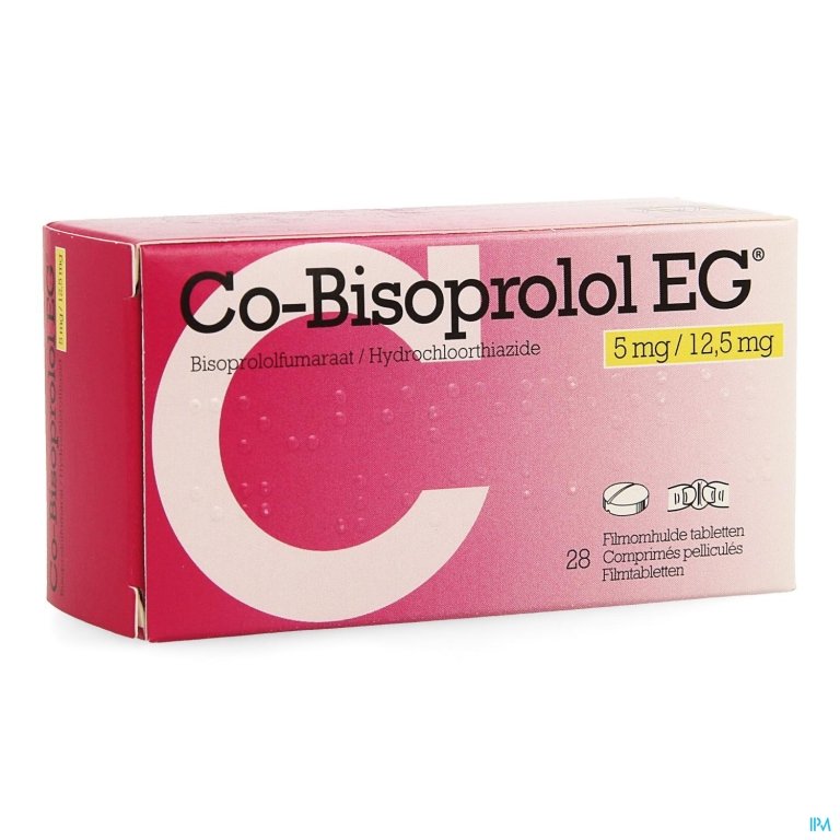 Co Bisoprolol EG 5,0 Mg/12,50 Mg Comp 28