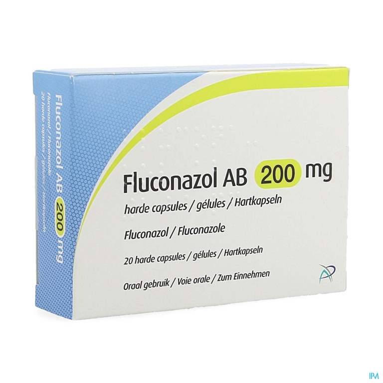 Fluconazol Ab 200mg Harde Caps 20