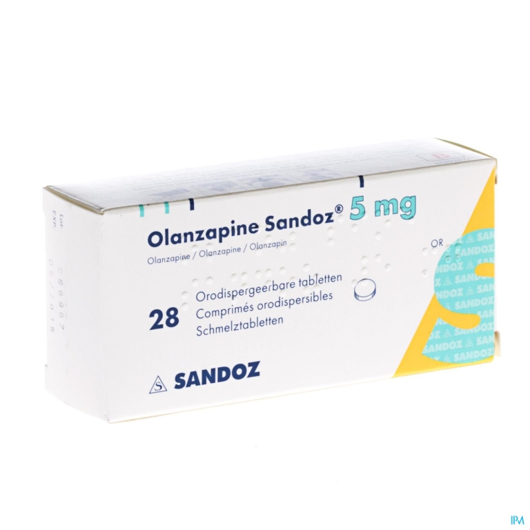 Olanzapine 5mg Sandoz Orodisp Tabl 28