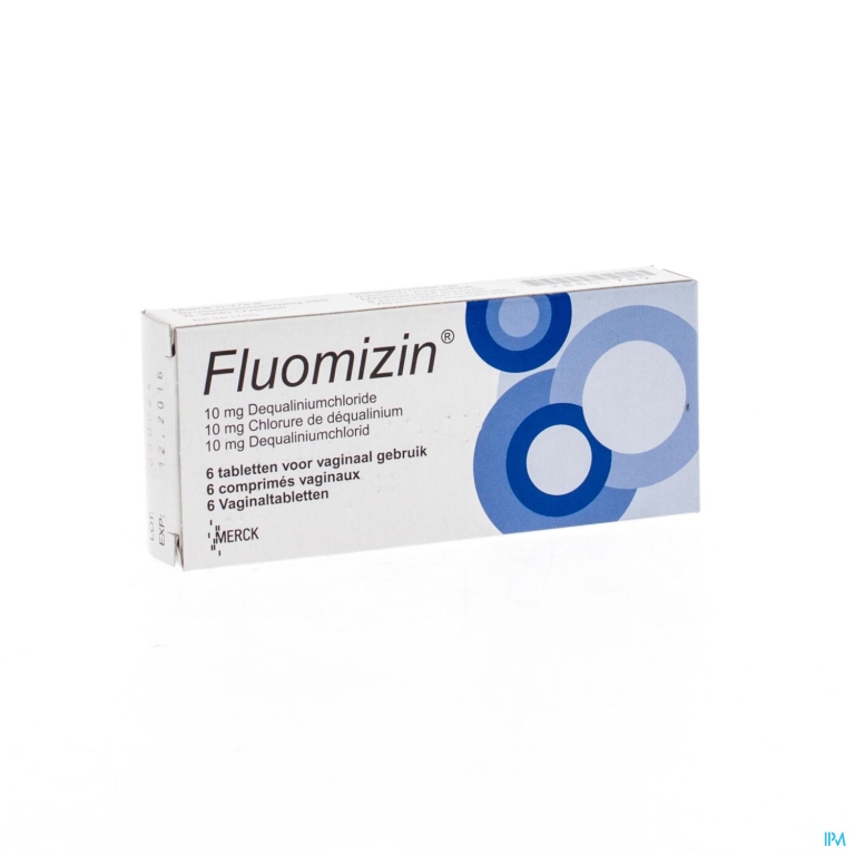 Fluomizin 10mg Comp Vaginaal 6 X 10mg