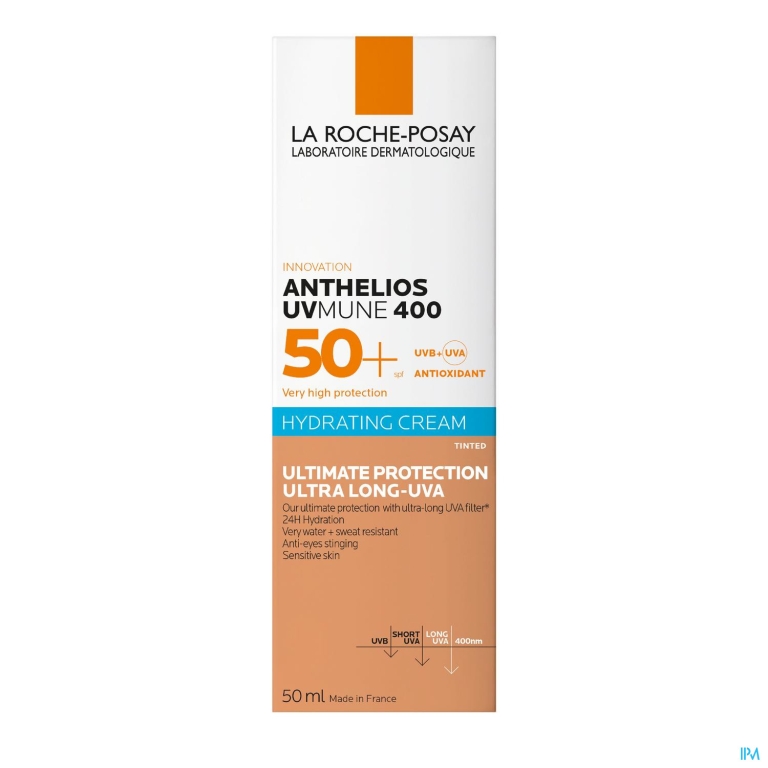 Lrp Anthelios Uvmune400 Hydra Cr Mp Tt Spf50+ 50ml