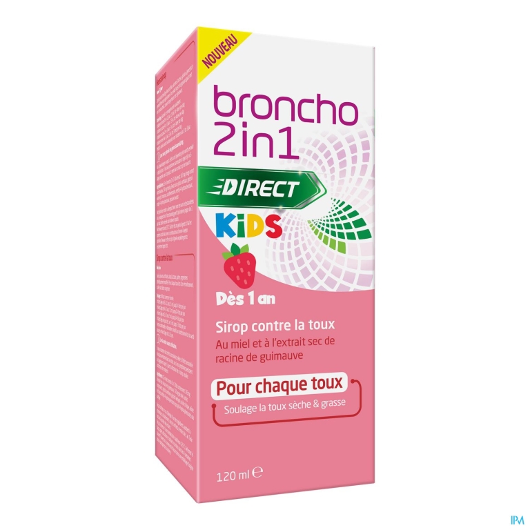 Broncho 2in1 Kids Cough Syrup 120ml