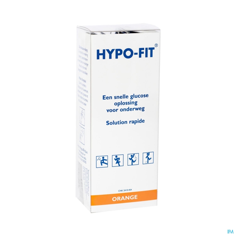 Hypo-fit Direct Energy Orange Zakje 12x18g