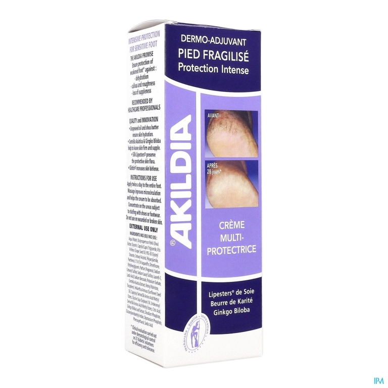 Akileine Akildia Cr Pieds Diabetisch 75ml 103501