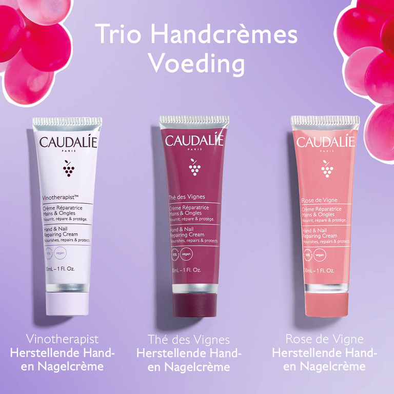 Caudalie Kerst Set Handcrèmes